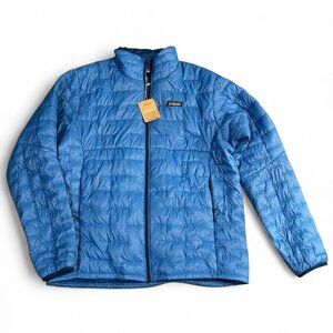 NEW $279 Patagonia Men's 2XL Micro Puff Ultralight Full Zip Jacket Vessel Blue